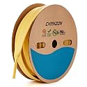 Chanzon 3:1 Ratio - 80ft Roll - Heat Shrink Tubing 3/4" (19.1mm) Yellow