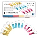 Chanzon Heat Shrink Ring Terminal 22-18,16-14,12-10AWG Wire Connectors Kit