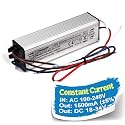 Chanzon LED Driver 1500mA Constant Current 18-39V IP67 Waterproof Aluminium