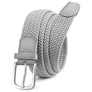 chaoren leather ratchet belt 2 pack dress with click sliding buckle 1 3834 in gift set box - adjustable trim to fit