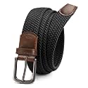 CHAOREN Stretch Belt for Men - Elastic Belt for Golf &amp; Casual Wear