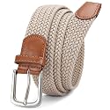CHAOREN Stretch Belt for Men - Elastic Belt for Golf & Casual Wear