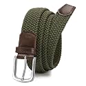 CHAOREN Stretch Belt for Men - Elastic Belt for Golf &amp; Casual Wear