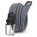 CHAOREN Stretch Belt for Men - Elastic Belt for Golf &amp; Casual Wear