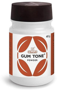 charak gum tone powder gum tone powder 40g for tightens gums and arrests gum bleeding