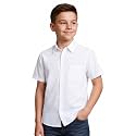 CHARCHIT Boys Cotton Half Sleeves Solid Casual