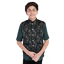 CHARCHIT Boys Printed Nehru Jacket and Shirt
