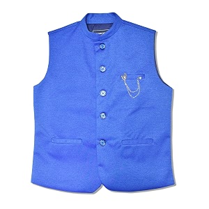 charchit boys solid nehru jacket