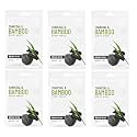 Charcoal &amp; Bamboo Face Sheet Mask Instant Detox, 20ml Pack Of 6