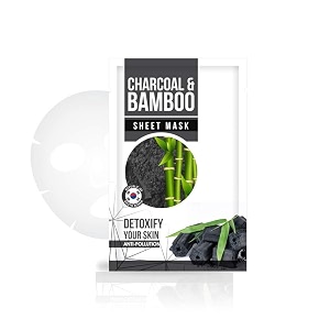 charcoal-bamboo anti-pollution sheet mask 22ml