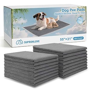 Charcoal Puppy Pads 55 inchx31 inch Ultra-Large