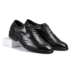 Chardonnay Mens Brogue Leather Formal Shoes