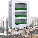 Charge and Sync Cabinet, Ultra-Secure Multiple Tablet Charging and Storage Cabinet with Space for Up to 12-60 Tablets, Temper-Resistant Door and Cooling Fan,50Slots