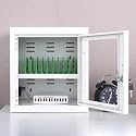 Charge and Sync Cabinet, Ultra-Secure Multiple Tablet Charging and Storage Cabinet with Space for Up to 12-60 Tablets, Temper-Resistant Door and Cooling Fan,12Slots