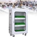 Charge and Sync Cabinet, Ultra-Secure Multiple Tablet Charging and Storage Cabinet with Space for Up to 12-60 Tablets, Temper-Resistant Door and Cooling Fan,60Slots