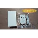 15W Charger Adapter 12V Compatible for Amazon Alexa Echo Dot (3rd gen & 4th gen) Echo Spot Power Cord Charger Supply- 15W (White)