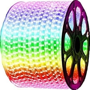 charkee 15 meter led rope light pipe light waterproof 1 adapter decorative light festival ceiling light home office diwali decoration decoration amp room multicolor cha-a1