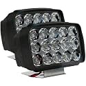 RSCT 15 Led Latest Bike Led Light Fog Spot Light Headlight for All Bike and Cars (Pack of 2)