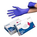 CHARLES Powder Free Nitrile Hand Gloves (Box of 100pcs) | Blue | Small Size CE Approved | Multipurpose with Good Fit & Comfort | Made in Malaysia |