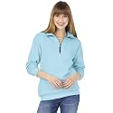 Charles River Apparel Unisex Crosswind Quarter Zip Sweatshirt