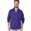 Charles River Apparel Unisex Crosswind Quarter Zip Sweatshirt