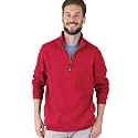 Charles River Apparel Unisex Crosswind Quarter Zip Sweatshirt