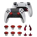 CHARM FOCUS Metal Thumbsticks &amp; Back Paddles for PS5 Edge Controller