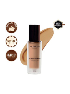 charmacy milano foundation 05  24hr wear spf25 waterproof full coverage matte finish foundation