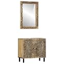 CHARMMA 2 Piece Bathroom Furniture Set Mango, Bathroom Furniture Sets, Brown, 39.22kg