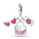 Charms for Bracelets and Necklaces Mushroom and Pumpkin Pendants Beads Colorful Elephant Charms Jewelry for Women