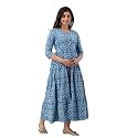 Charnest Floral Printed Anarkali Maternity KurtiDress Pregnancy