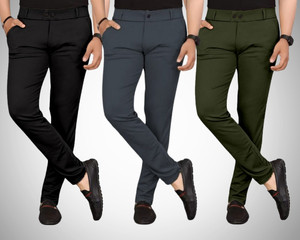 Chartou Regular Fit Men Multicolor Trousers