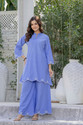 CHARVI CREATION Women Kurti Palazzo Set