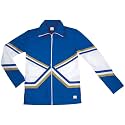 chassé Girls Metallic Double Knit Warm-Up Jacket for Cheerleaders - Youth Sizes