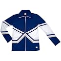 chassé Girls Metallic Double Knit Warm-Up Jacket for Cheerleaders - Youth Sizes