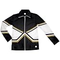 chassé Girls Metallic Double Knit Warm-Up Jacket for Cheerleaders - Youth Sizes