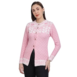 Chatanya Womens Full Sleeve Winter wear Cardigan