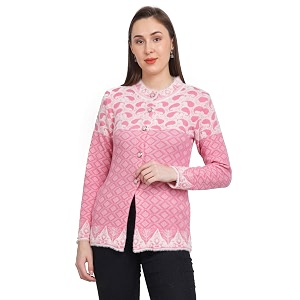 Chatanya Womens Full Sleeve Winter wear Cardigan