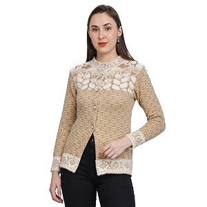 Chatanya Womens Full Sleeve Winter wear Cardigan