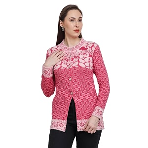 Chatanya Womens Full Sleeve Winter wear Cardigan