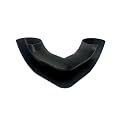Chatelet REEFSHAPE Aquarium Corner Tube Viewing Tunnel | Fish, Shrimp, Loaches Hideout for Aquariums | Unique Underground Tube Viewing Tunnel | Made in USA (Corner Tube, Black)