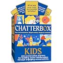 Chatterbox Conversation Cards for Kids, 200 Questions Designed for Kids and Children to Share, Connect and Enjoy Family Game Night, Family Reunion, Dinner Table, School Group Events & Road Trips