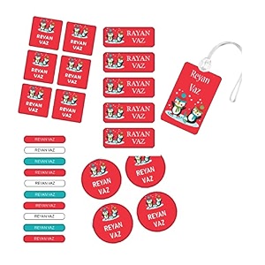 chatterbox latest personalised waterproof stickers amp labels anime