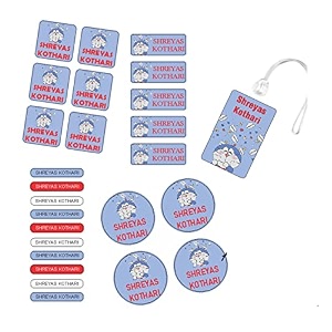 chatterbox latest personalised waterproof stickers amp labels anime