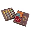 CHAYAM Assorted Tea Gift Set in 4 Glass Tubes | 4 Loose Leaf Teas | Chamomile, Spearmint, Turmeric &amp; Himalayan Green | Premium Gift Box for Tea Lovers, Corporate Gifting, House Warming, Birthdays, Anniversaries