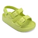 ChayChax Toddler Boys Girls Double Buckle Sandals Children's Adjustable Back Strap Water Sandal