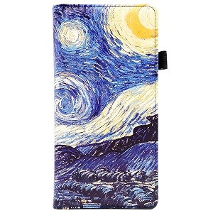 checkbook cover for men amp women rfid leather check book holder walletblue starry