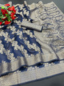 Fabwomen Woven Mysore Art Silk Saree with Unstitched Blouse