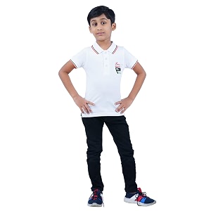 CHECKERSBAY Boys Cotton Polo T-Shirt