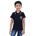 CHECKERSBAY Boys Cotton Polo T-Shirt
